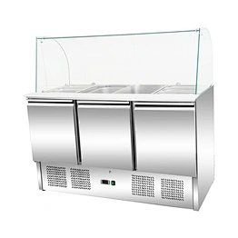 CNJT commercial refrigerator saladette counter